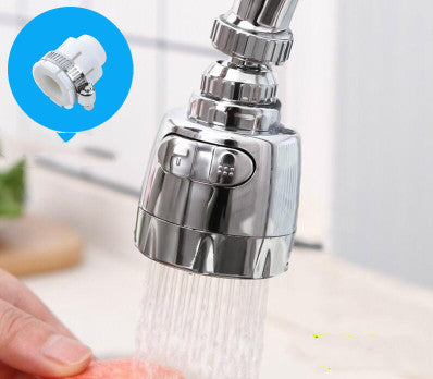 Splash-proof sprinkler faucet