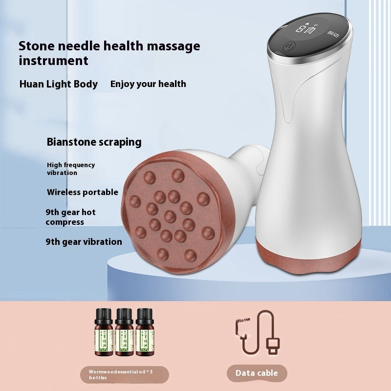 Electric Scraping Hot Compress Vibration Massage Whole Body